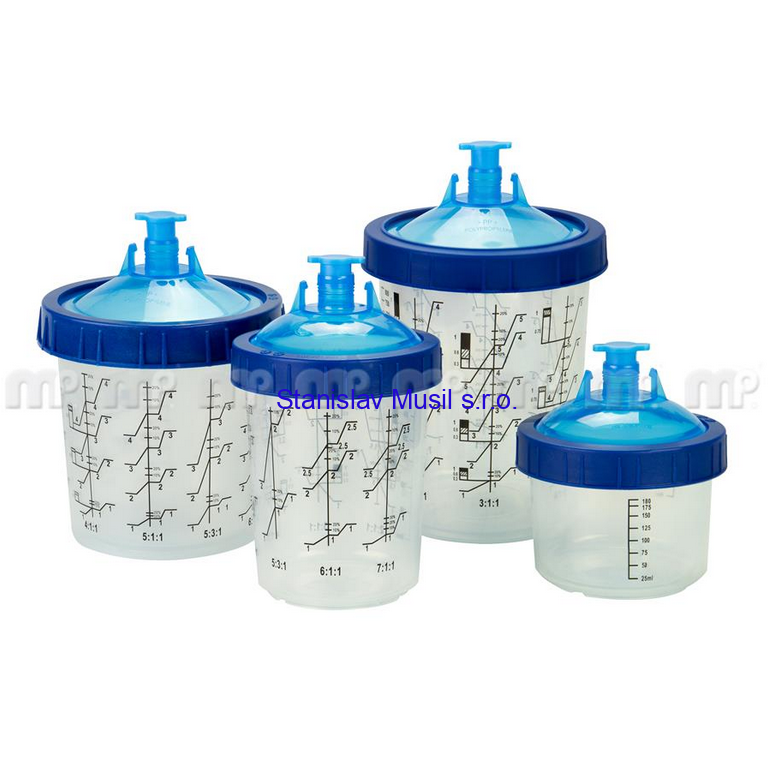 Mipa míchací pohár PCS 200 ml 125 µm 50 ks