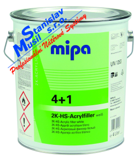 Mipa HS akryl.plnič 4:1 bílý 4ltr