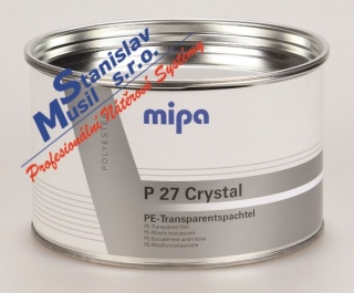 Mipa P27 PE tmel Crystal transp. vč.MEKP 1kg